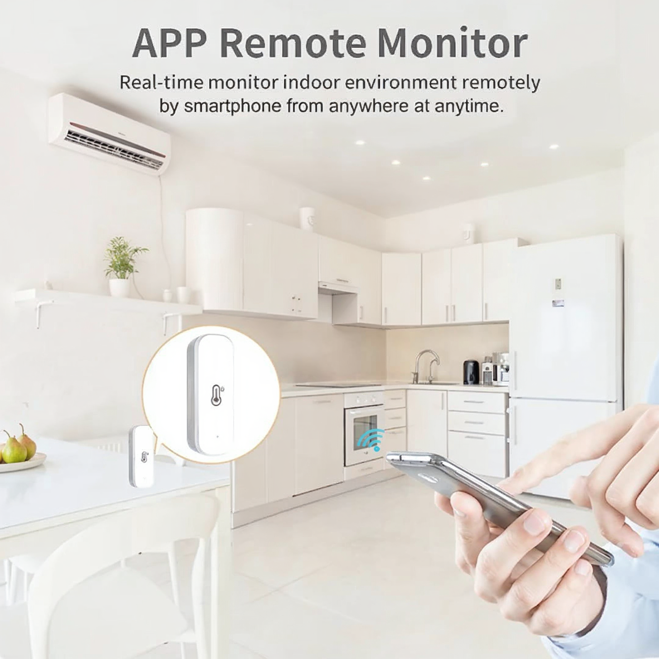 Smart Home Pakistan – WiFi Smart Temperature Sensor for Home Automation
